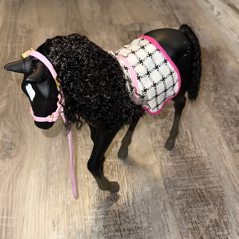 Our Generation Black Velvet Foal Horse 12”